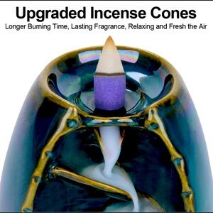 Ceramic Incense Waterfall Burner